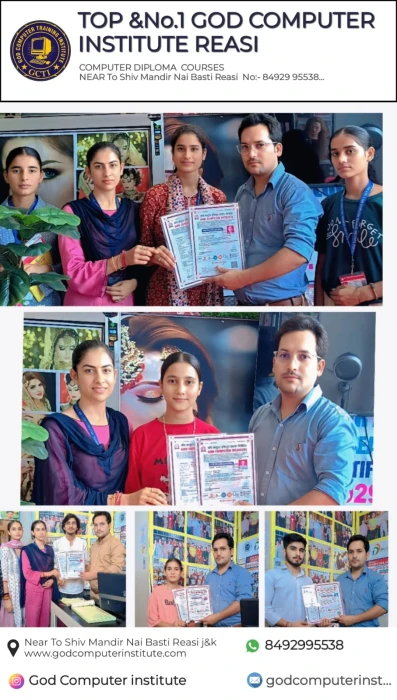 TOP & NO.1 GOD COMPUTER TRAINIING INSTITUTE